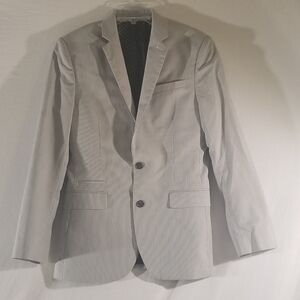 Express Photographer Stripped Blazer